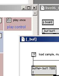 Объект buffer~ для работы с волновыми таблицами в Max/MSP